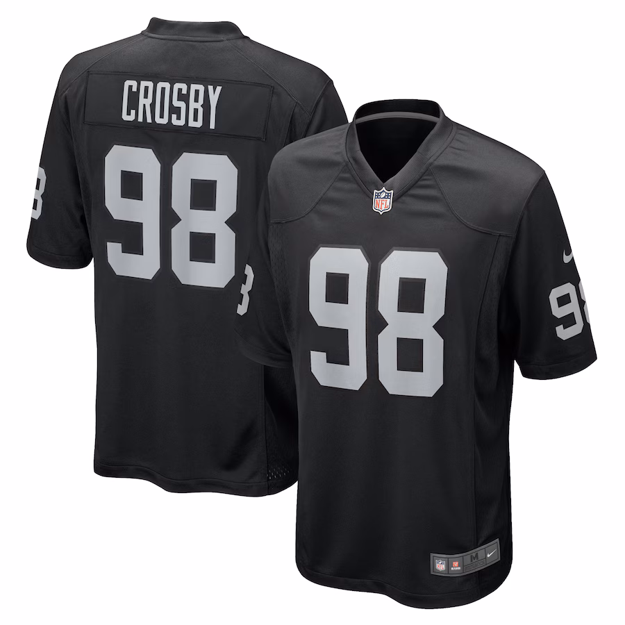 Maxx Crosby Las Vegas Raiders Nike Game Jersey
