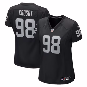Maxx Crosby Las Vegas Raiders Nike Women's Jersey