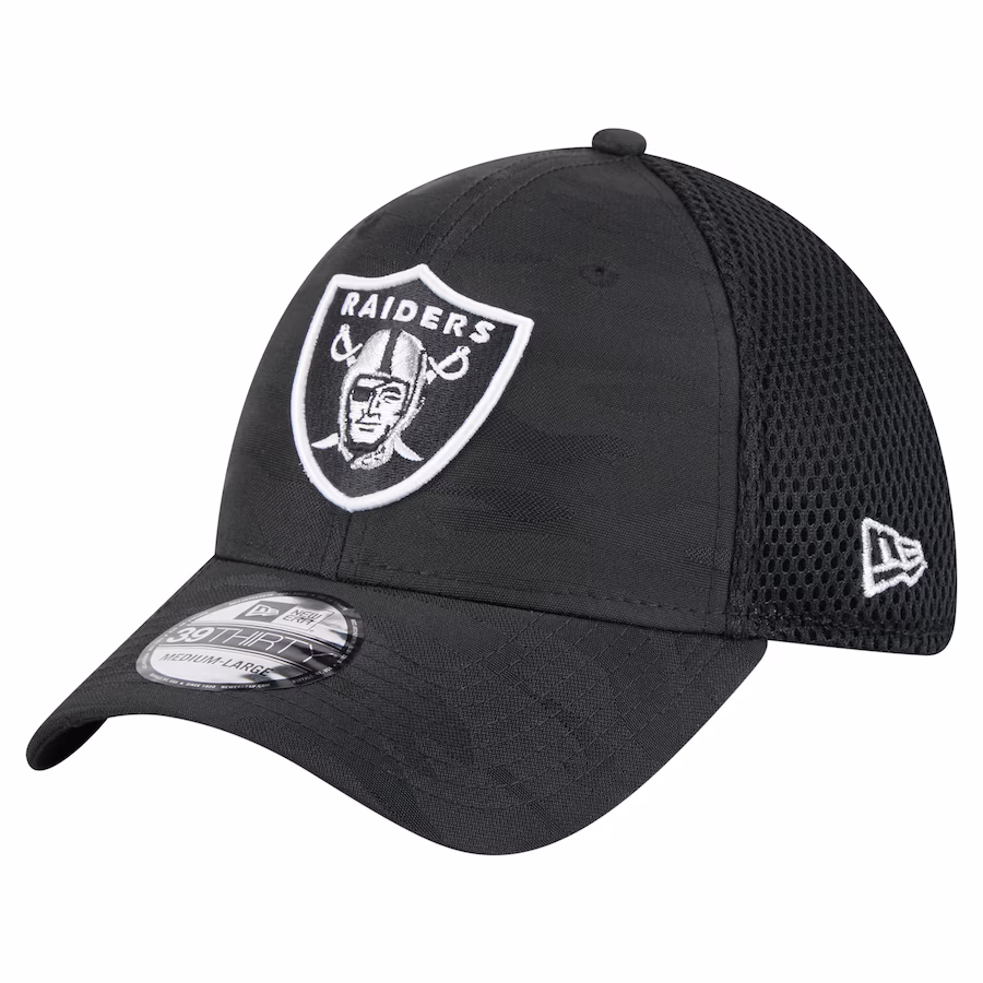 Raiders New Era Active Camo 39THIRTY Flex Hat